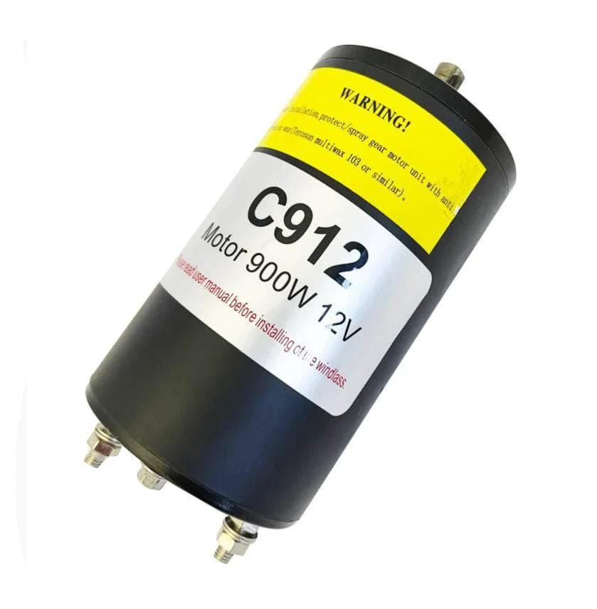 12V Drum Winch Motor 900W High Torque Permanent Magnet For Boats And RVs Maxwell Marine