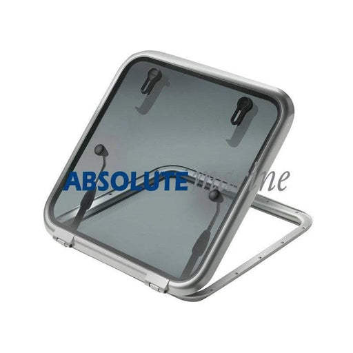 Altus Escape Hatch Satin Trapezium Deck Hatch for Boats Sleek Low Profile Aluminium Frame