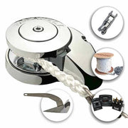 Maxwell RC6 Anchoring Set 100m Rope 15m Chain Swivel 6kg Maxset – view 1
