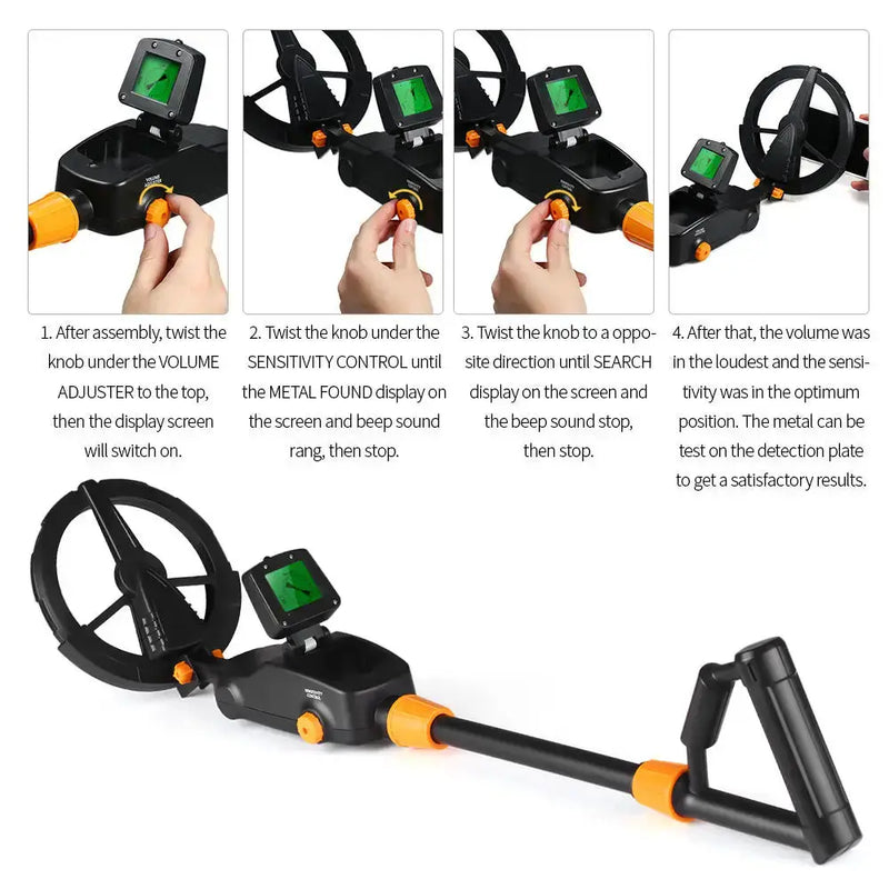 Habicare HBC Metal Detector (MD1008A) Habicare MD1008A Metal Detector with Waterproof Coil