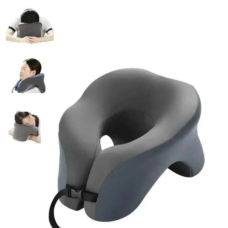 Memory Foam U-Shaped Travel Neck Pillow (3 colours available) – view 4