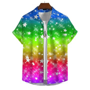 Men’s 3D Print Rainbow Shirt (10 different designs available) – view 5