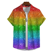 Men’s 3D Print Rainbow Shirt (10 different designs available) – view 7