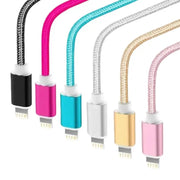 Habicare 9eight5 Metal Braided USB Cable for iPhone & iPad – 1m/2m/3m Metal Braided USB Cable for iPhone & iPad – 1m/2m/3m