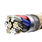 Habicare 9eight5 Metal Braided USB Cable for iPhone & iPad – 1m/2m/3m Metal Braided USB Cable for iPhone & iPad – 1m/2m/3m