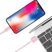 Habicare 9eight5 Metal Braided USB Cable for iPhone & iPad – 1m/2m/3m Metal Braided USB Cable for iPhone & iPad – 1m/2m/3m
