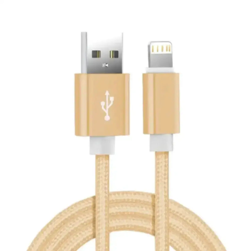 Habicare 9eight5 Metal Braided USB Cable for iPhone & iPad – 1m/2m/3m Metal Braided USB Cable for iPhone & iPad – 1m/2m/3m