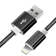 Habicare 9eight5 Metal Braided USB Cable for iPhone & iPad – 1m/2m/3m Metal Braided USB Cable for iPhone & iPad – 1m/2m/3m