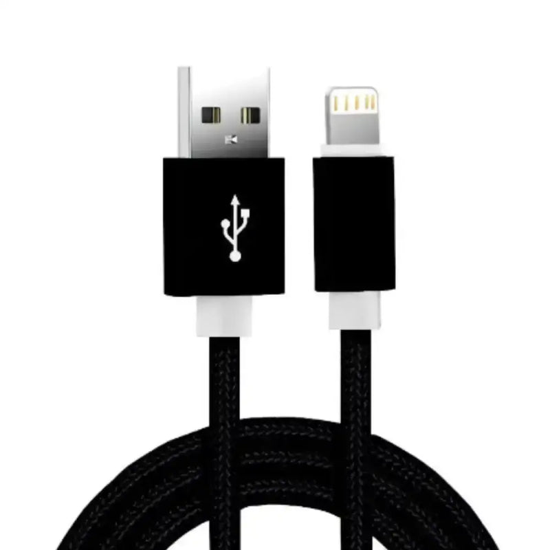 Habicare 9eight5 Metal Braided USB Cable for iPhone & iPad – 1m/2m/3m Metal Braided USB Cable for iPhone & iPad – 1m/2m/3m