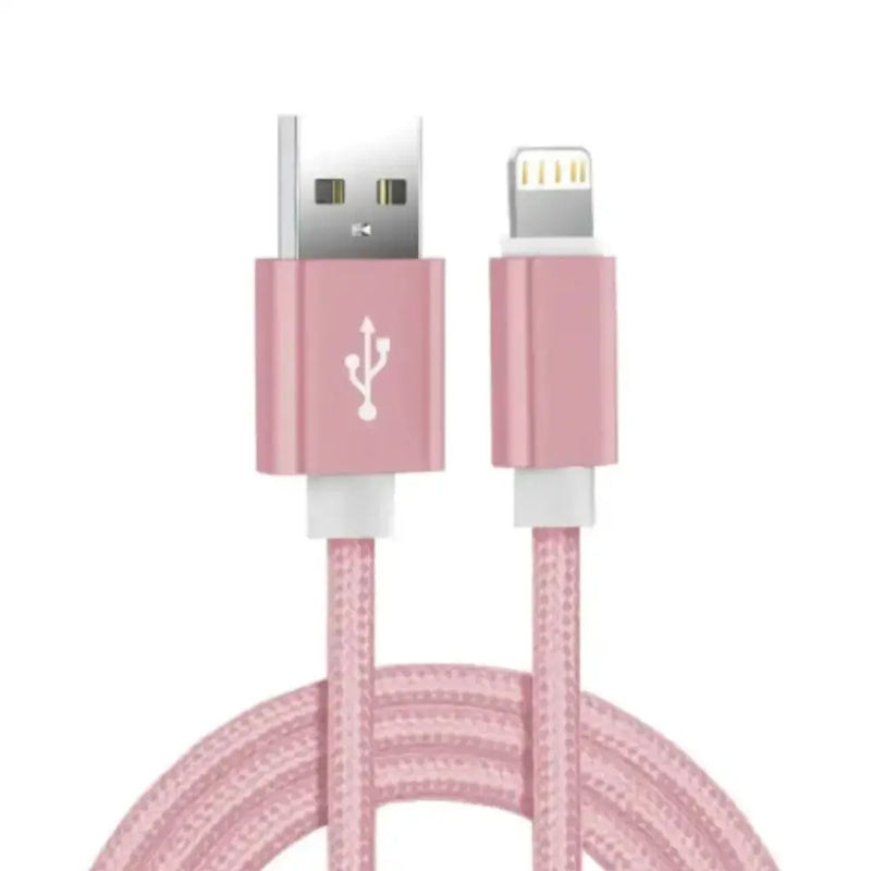 Habicare 9eight5 Metal Braided USB Cable for iPhone & iPad – 1m/2m/3m Metal Braided USB Cable for iPhone & iPad – 1m/2m/3m