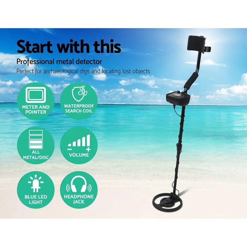 Metal Detector 160MM Deep Sensitive Waterproof Treasure Hunter Gold Digger – view 3