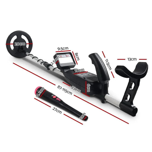 Metal Detector 180MM Deep Sensitive Waterproof Pinpointer Treasure Hunter – view 2