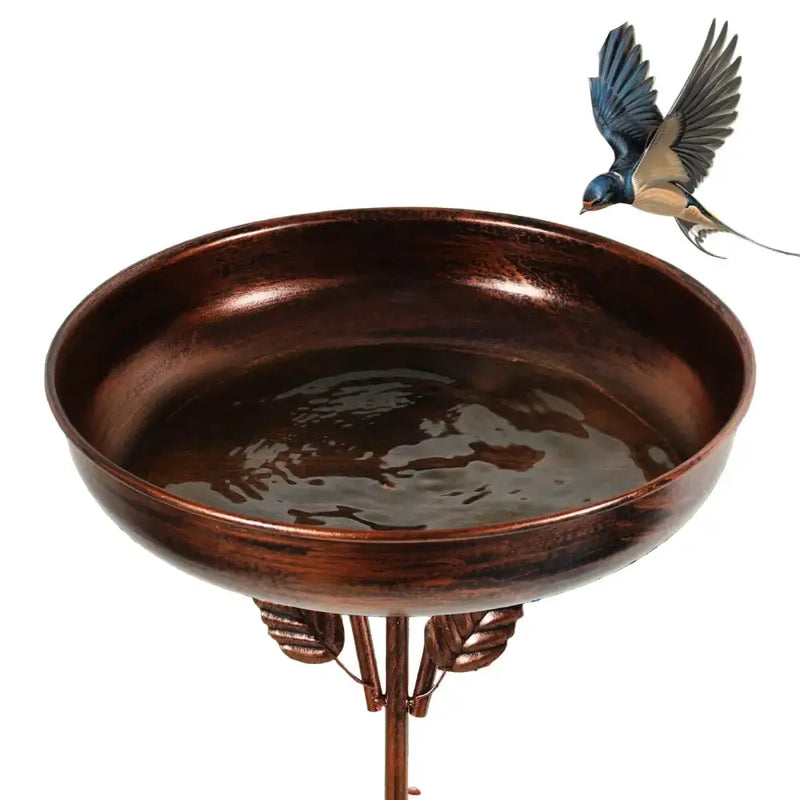 Habicare SS Metal Garden Bird Bath (3 designs available) Metal Garden Bird Bath (3 designs available)