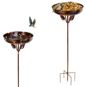 Habicare SS Metal Garden Bird Bath (3 designs available) Metal Garden Bird Bath (3 designs available)