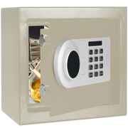 Metal Storage Safe with Keypad Lock (available in Black & Khaki) – view 6