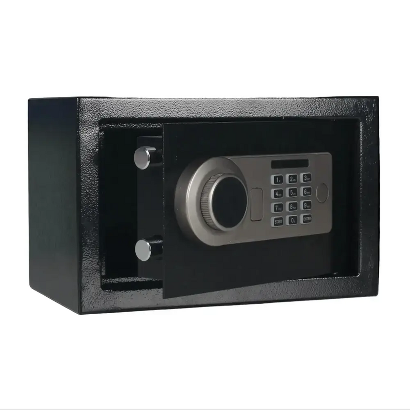 Metal Storage Safe with Keypad Lock (available in Black & Khaki) – view 2