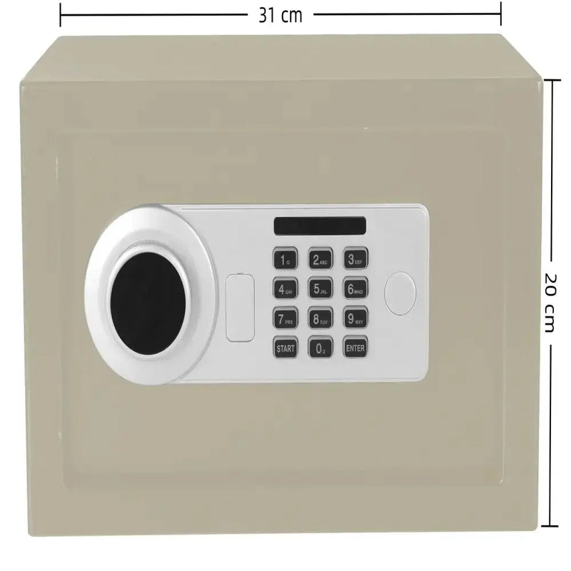 Metal Storage Safe with Keypad Lock (available in Black & Khaki) – view 5