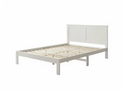 sue-e furniture Bed frames & bases 'Metro' Solid Pine Bed Frame White Queen 'Metro' Solid Pine Bed Frame White Queen