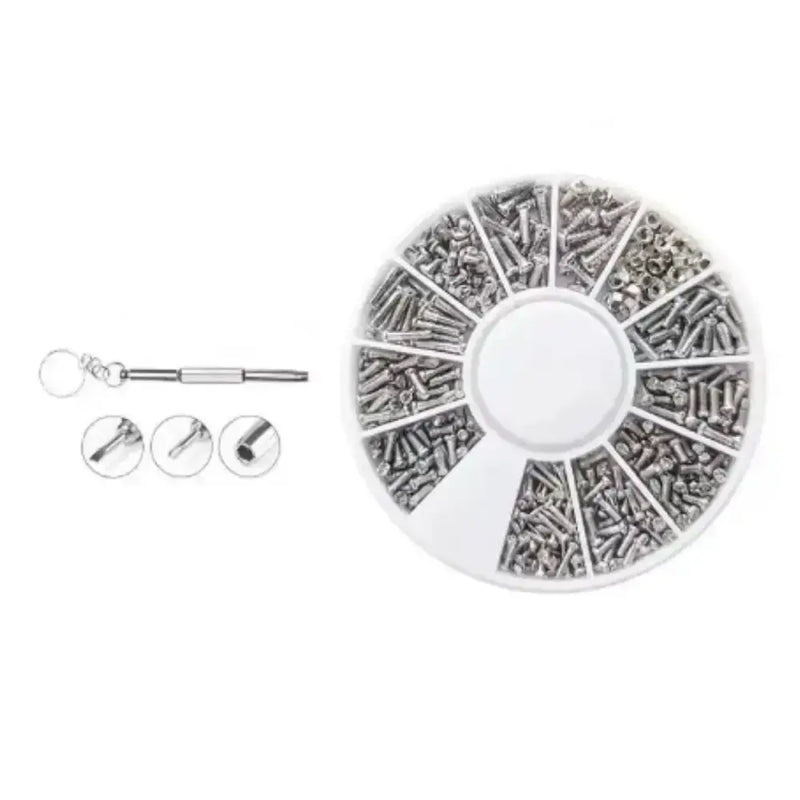 Habicare HBC Micro Screw Set for Glasses, Watches, Phones & Tablets Micro Screw Set for Glasses, Watches, Phones & Tablets