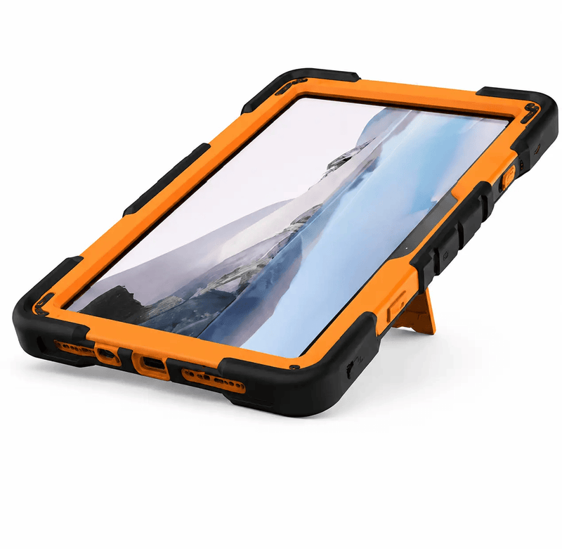 Microsoft Surface Go 2 (10.5 Inch) Rugged Shockproof Case with Kickstand (Orange) – view 5