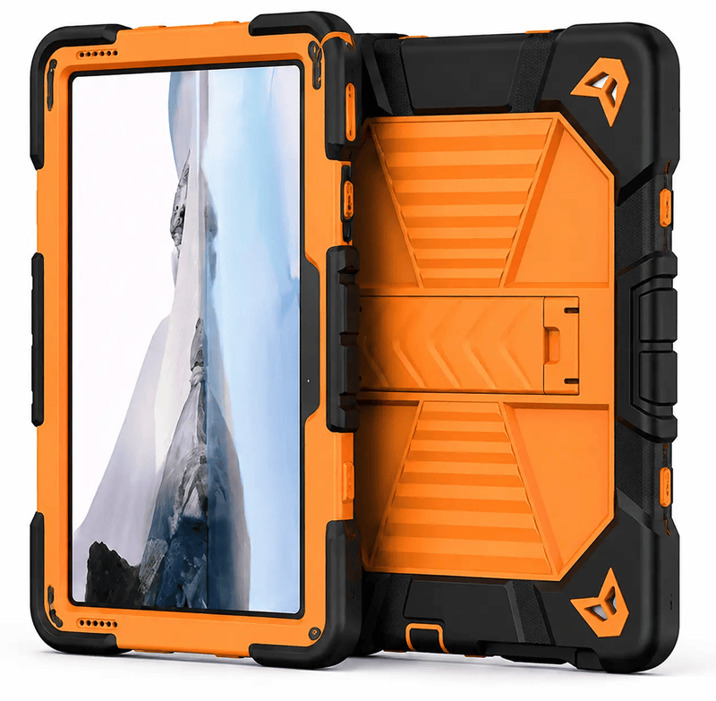 Microsoft Surface Go 2 (10.5 Inch) Rugged Shockproof Case with Kickstand (Orange) – view 2