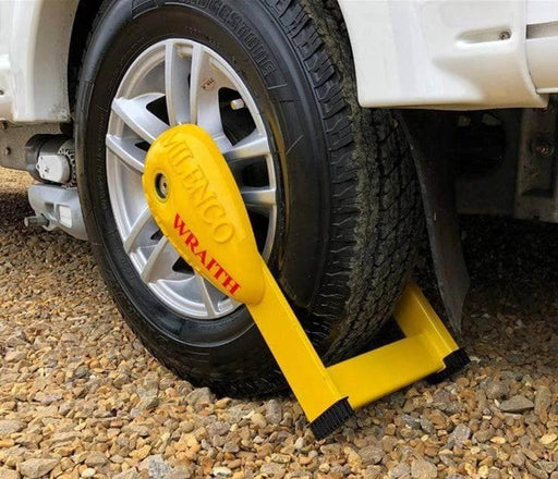 Milenco Wraith 2 Motorhome Wheel Lock Security Solution For RVs Quick Fit Lightweight