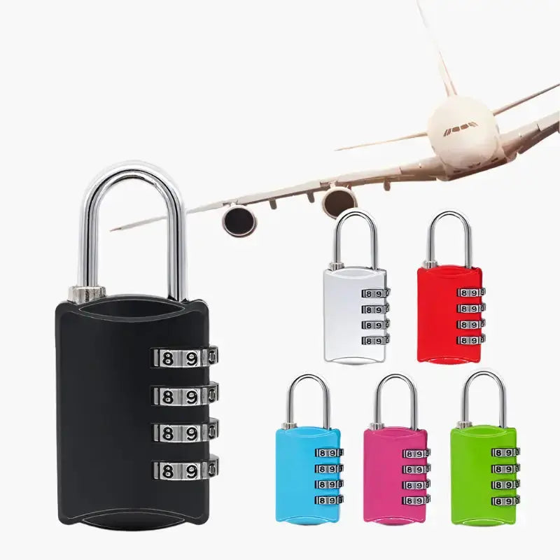 Habicare HBC Mini 4-Digit Combination Lock (available in 3 colours) Mini 4-Digit Combination Lock (available in 3 colours)