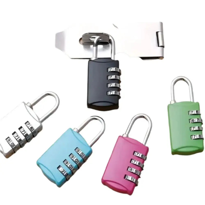 Habicare HBC Mini 4-Digit Combination Lock (available in 3 colours) Mini 4-Digit Combination Lock (available in 3 colours)