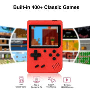 Mini Handheld Game Console – 400 Built-in Games (various types available) – view 3