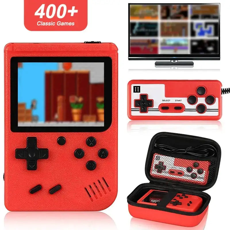 Mini Handheld Game Console – 400 Built-in Games (various types available) – view 4