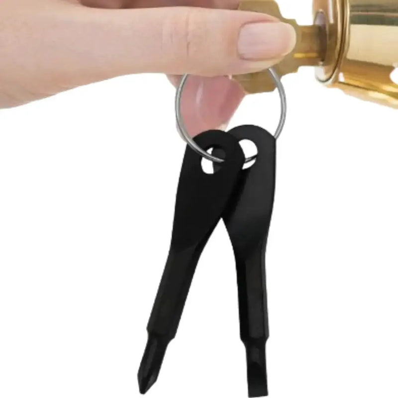 Mini Keychain Screwdriver Tool – Phillips & Slotted (2 colours available) – view 4