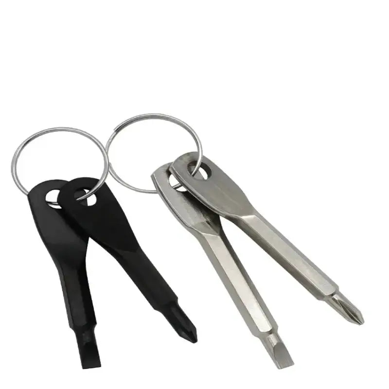 Mini Keychain Screwdriver Tool – Phillips & Slotted (2 colours available) – view 2