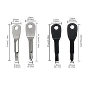Mini Keychain Screwdriver Tool – Phillips & Slotted (2 colours available) – view 7