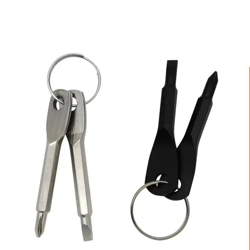 Mini Keychain Screwdriver Tool – Phillips & Slotted (2 colours available) – view 5
