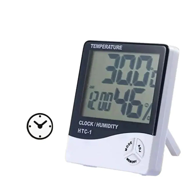 Mini LCD Digital Thermometer Hygrometer for Indoor Use (available in 2 types in packaging) – view 2