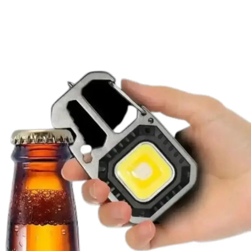 Habicare SS Mini LED Keychain Flashlight Mini LED Keychain Flashlight