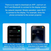 Mini Portable Wireless Selfie Screen Display for iPhone & Android Rear Camera – view 4
