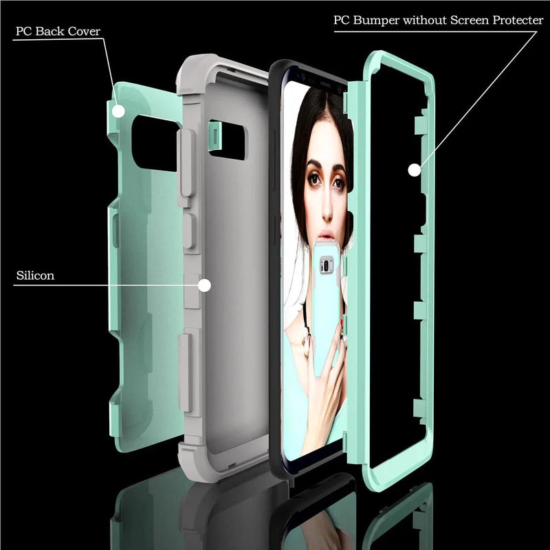 salelink.co.nz Unbranded Samsung S9 Plus Case Samsung S9 Plus Armor Hybrid Heavy Duty Case