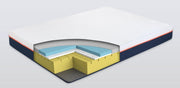 sue-e furniture Mattresses 3-in-1 Memory Foam mattress Super King 3-in-1 Memory Foam mattress Super King