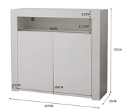 sue-e furniture Cabinets and Bookshelves Panana' 2-door Side Cabinet with LED light (7colors) Panana' 2-door Side Cabinet with LED light (7colors)