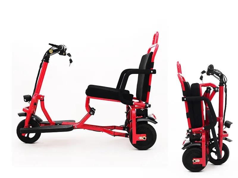 Kiwi Grab Kiwi Grab Foldable 3 wheel electric scooter mobility scooter Red Foldable 3 wheel electric scooter mobility scooter Red