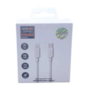 9eight5 Accessories Mobigo 1m PD 20W Type-C to Lightning Cable 201LC/GO201TL Mobigo 1m PD 20W USB C to Lightning Cable GO201TL