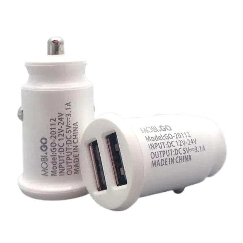9eight5 Accessories Mobigo 3.1A 2 USB car charger GO-20112 Mobigo 3.1A 2 USB car charger GO-20112