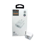 Mobigo Dual USB Power Adapter Wall Plug (NZ / AUS) – view 1