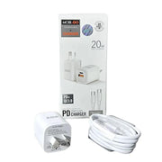 Mobigo Type C & USB Power Adapter Wall Plug (NZ / AUS), With Type C to Type C Cable – view 3