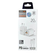 Mobigo Type C & USB Power Adapter Wall Plug (NZ / AUS), With Type C to Type C Cable – view 1