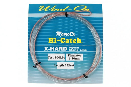 Momoi Fishing Line Momoi X-Hard Wind On Leader – 300lb 1.80mm Momoi X-Hard Wind-On Leader 300lb 1.80mm