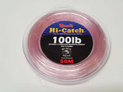 Black Pete Fishing Lines & Leaders Momoi Standard Pink Monofilament Leader 50M Momoi Pink Monofilament Leader 50M Black Pete