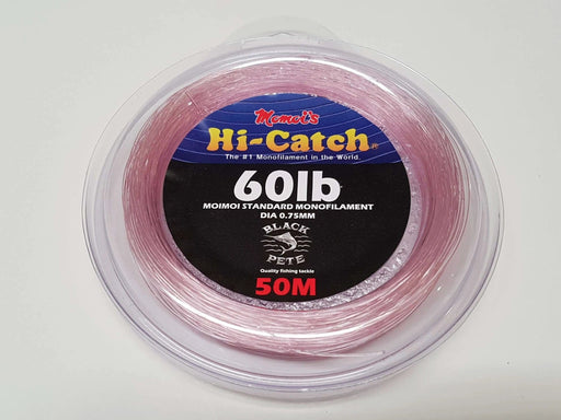 Black Pete Fishing Lines & Leaders Momoi Standard Pink Monofilament Leader 50M Momoi Pink Monofilament Leader 50M Black Pete