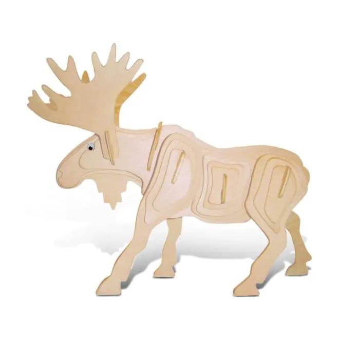 9eight5 3D Puzzle Moose Moose
